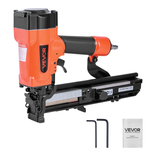 VEVOR Πνευματικό Καρφωτικό με Στεφάνη 26.4mm για Συρραπτικά Μήκους 16-38mm, Διαστάσεις 360 x 270 x 80 mm BCGDSDDQ16GAJ5LCZ001V0