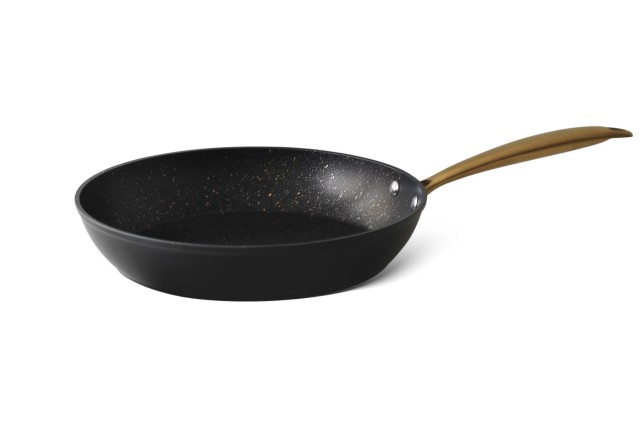 Edenberg Αλουμινένιο Τηγάνι με Αντικολλητική Μαρμάρινη Επίστρωση 28εκ με Χρυσή Λαβή EB-7467N