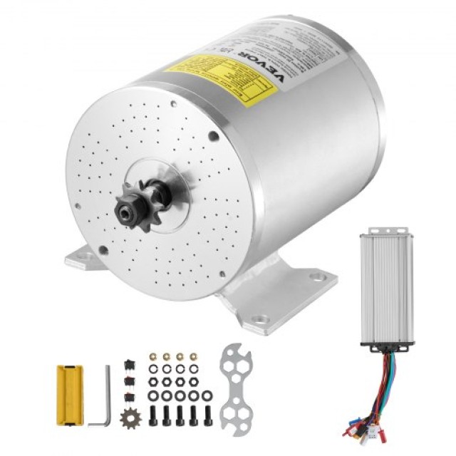 VEVOR 48V 2000W Ηλεκτρικό Κιτ BLDC Μοτέρ με Αναβαθμισμένο Ελεγκτή Ταχύτητας ZLWSDJTJ200013XYAV9