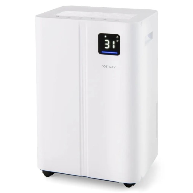 Costway Ηλεκτρικός Αφυγραντήρας 25,5 L/Η για Χώρους 25㎡ ES10535DE-WH