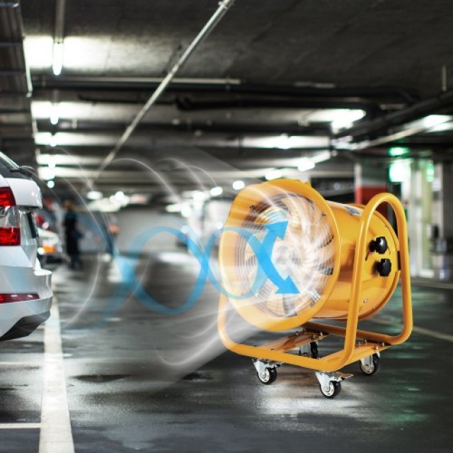 VEVOR 406mm Φορητός Εξαεριστήρας Βιομηχανικός  FBGS1100W16IN6JLSV2