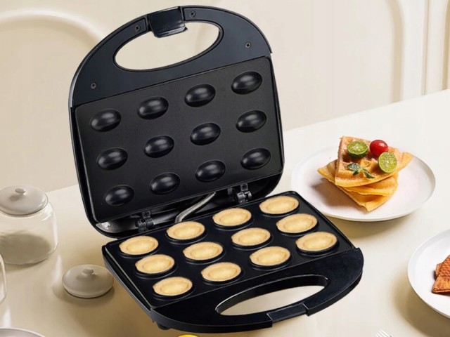 Verk Group Συσκευή για Cookies 12 Τεμαχίων σε Μορφή Καρυδιών 750W με Αντικολλητική Επίστρωση  5907451363423