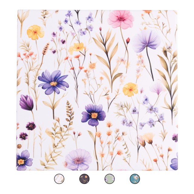 Galileo Διακοσμητικό πολυχρηστικό πλακάκι 20x20 cm από κεραμικό με υπόστρωμα από φελλό Jardin 5921676 Τυχαία Επιλογή Χρωμάτων