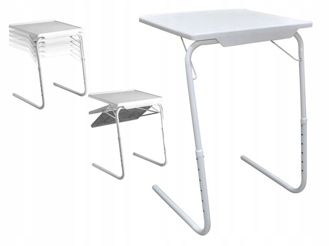 Verk Group Πτυσσόμενο Πολυλειτουργικό Τραπέζι για Laptop 5907451305621