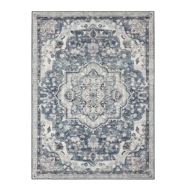Χαλί SONGMICS HOME 120 x 170 cm, Αντιολισθητικό, Πλενόμενο, Vintage Στυλ, Γκρι 