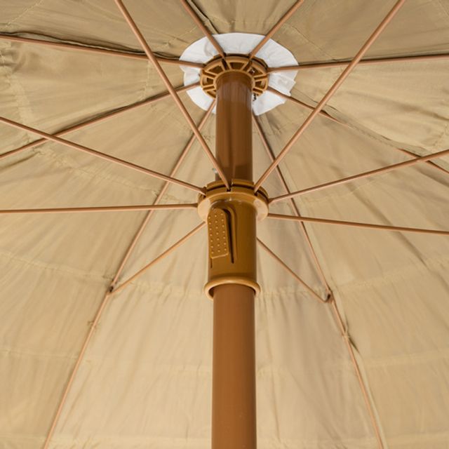 Ομπρέλα Κήπου Ψάθινη Hawaiian 170 cm – Μπεζ 25326 Gardlov