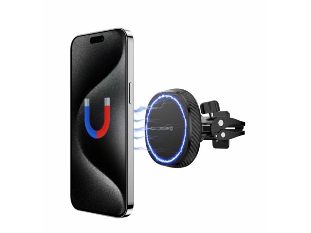 SWISSTEN Μαγνητική Βάση Αυτοκινήτου MagStick Compact (Συμβατή με MagSafe) 8595217484801