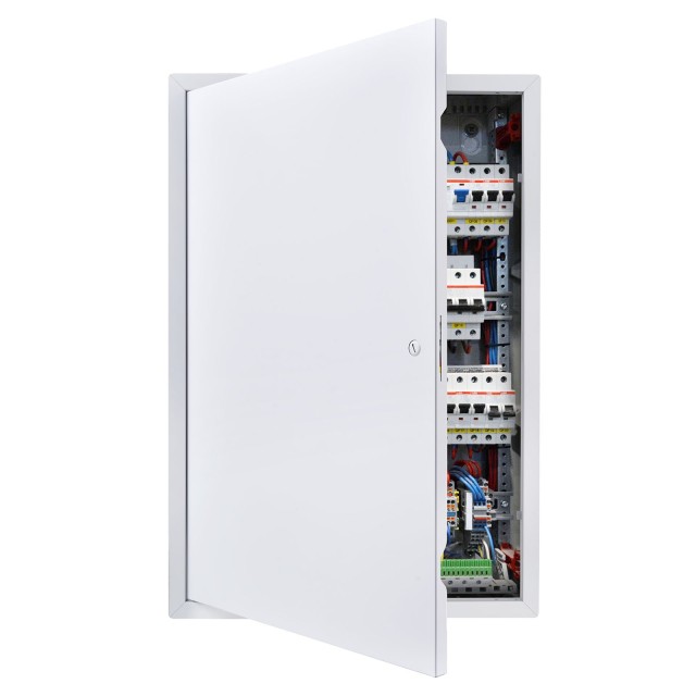 VEVOR Πόρτα Πρόσβασης Γυψοσανίδας 64x44 cm από Γαλβανισμένο Ατσάλι, Λευκή JSJXMB1624IN1SY3V001V0
