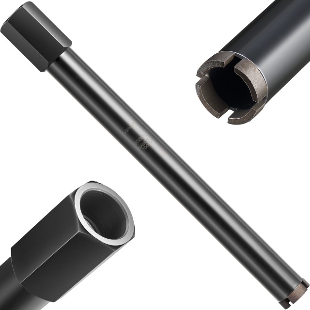 VEVOR Διαμαντένιο Τρυπάνι Υγρής Κοπής - 38mm, 356mm Διάτρηση, Υψηλής Ακριβείας Συγκόλληση, Ιδανικό για Οπλισμένο Σκυρόδεμα και Δομικά Υλικά QXZTSS114YC7PPG8E001V0