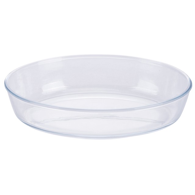 Galileo Οβάλ γυάλινο ταψί από βοριοπυριτικό υλικό για φούρνο 35x24x65 cm SChef 5920171