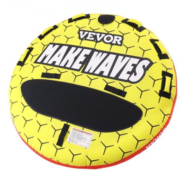 VEVOR  Φουσκωτό Τούμπα Θαλάσσης για 1-3 Άτομα, 510 lbs, 63 Στρογγυλό, Πλήρης Κάλυψη Νάιλον, Λαβές EVA, Βαλβίδα Ασφαλείας CQTLPDYX3R000A9FSV0