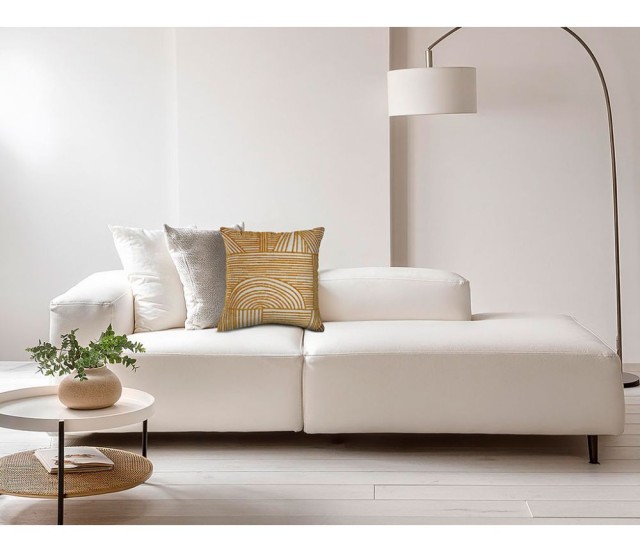 Ostaria Τετράγωνη Μαξιλαροθήκη Sahara Πολύχρωμη Πολυεστέρας - 45 x 45cm 36853