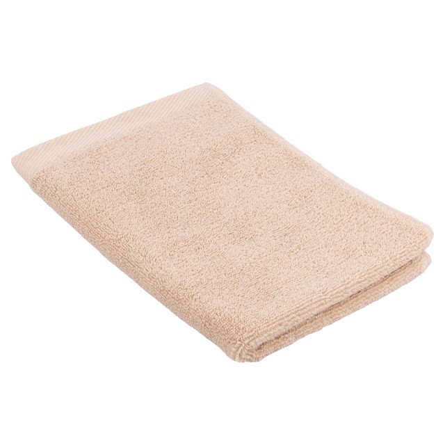 Galileo Πετσέτα από εξαιρετικά απαλό βαμβάκι 40x60 cm με γάντζο για κρέμασμα nude Sibilla 5916884