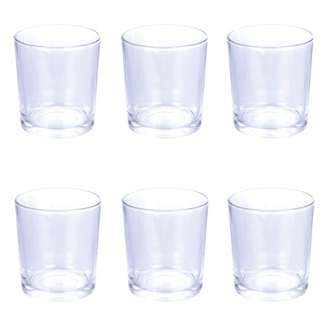 Galileo Σετ 6 ποτήρια 270 ml από διάφανο γυαλί Light Pure 5910621
