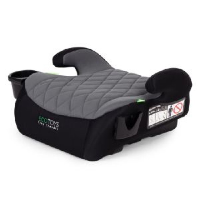 ECOTOYS Παιδικό κάθισμα αυτοκινήτου i-SIZE για ύψος 125-150 cm με υποδοχή για ποτήρι ECOTOYS RDCF04