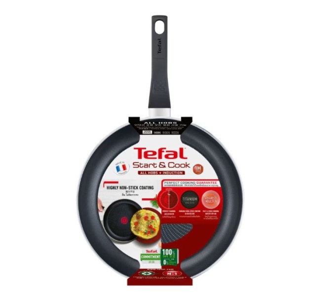 Τηγάνι από Αλουμίνιο με Αντικολλητική Επίστρωση 26cm TEFAL C2720553