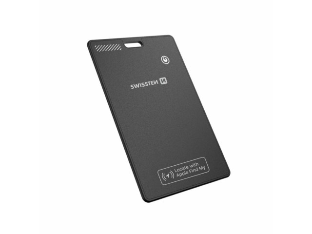 SWISSTEN Έξυπνος Εντοπιστής με Λειτουργία Apple Find My, Μαύρο 8595217493384