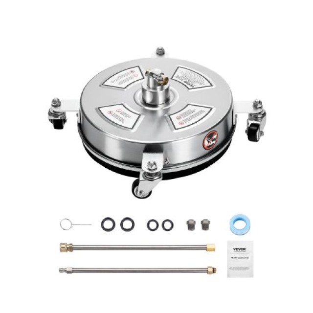 VEVOR Καθαριστής Επιφανειών Πίεσης 14 με Ρόδες 4000 PSI από Ανοξείδωτο Ατσάλι GYQXJBMQJQYPLEQRIV0