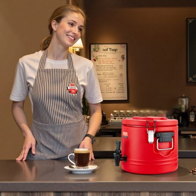 VEVOR Μονωμένος Διανομέας Ποτών 2.2 Gal/8L για Καυτά και Κρύα Ροφήματα YLHLQQYXKHS2T3EE9001V0