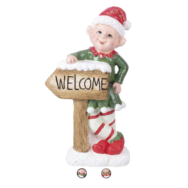 Galileo Πολυρητίνη Χριστουγεννιάτικος Ξωτικο h 445 cm Santas House 5920269 Τυχαία Επιλογή Χρωμάτων