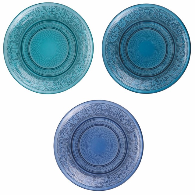 Villa DEste  Σετ 6τμχ Πιάτο ψωμιού 15 εκ από γυαλί Imperial Ocean 5915104