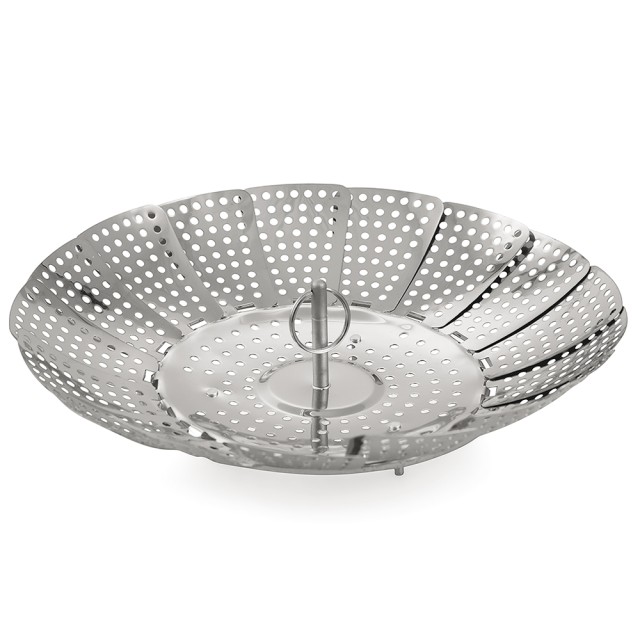 Galileo Πτυσσόμενο ανοξείδωτο ατμομάγειρας με μικροοπές 23 cm SChef 5901108