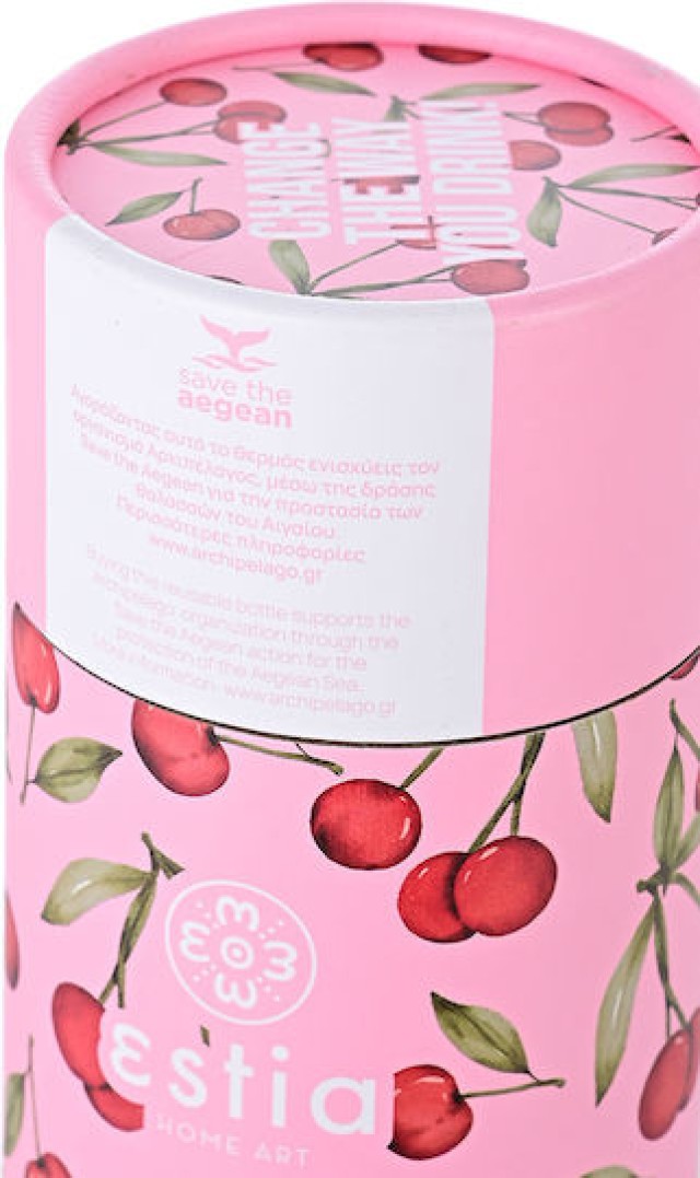 ESTIA Θερμός Ταξιδιού 500ml Save the Aegean - Κερασάκι Ρόδος 01-16791