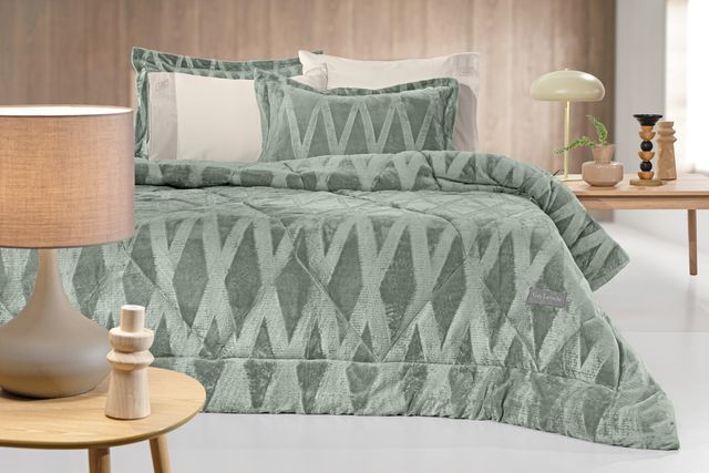 Guy Laroche King Size Πάπλωμα Zadic Olive 260X240 cm 1111086226044