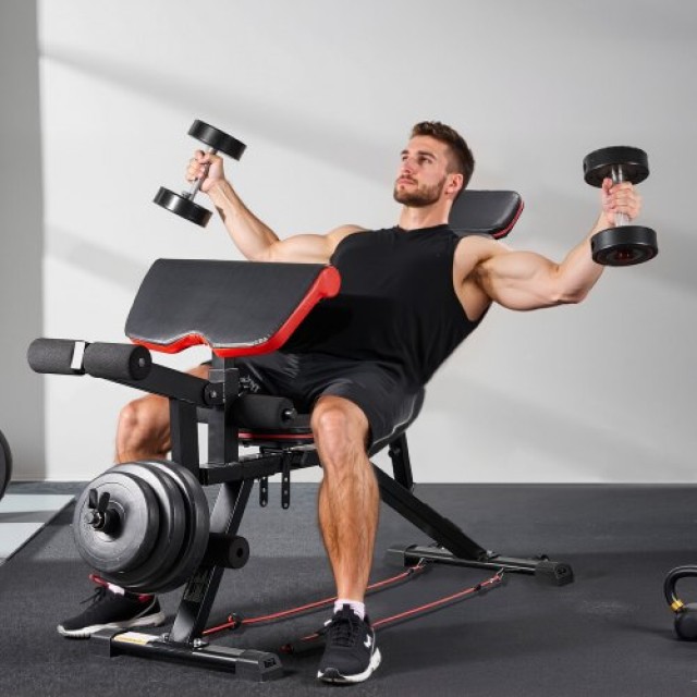 VEVOR Ρυθμιζόμενος Πάγκος Γυμναστικής για Προπόνηση Στο Σπίτι XLYLDZHKMSDS8SVJVV0