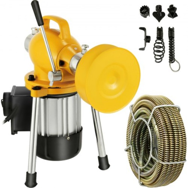 Φιδάκι Αποφράξεων VEVOR 400W για Σωλήνες 20-100mm  HX-75STJ000000001V2
