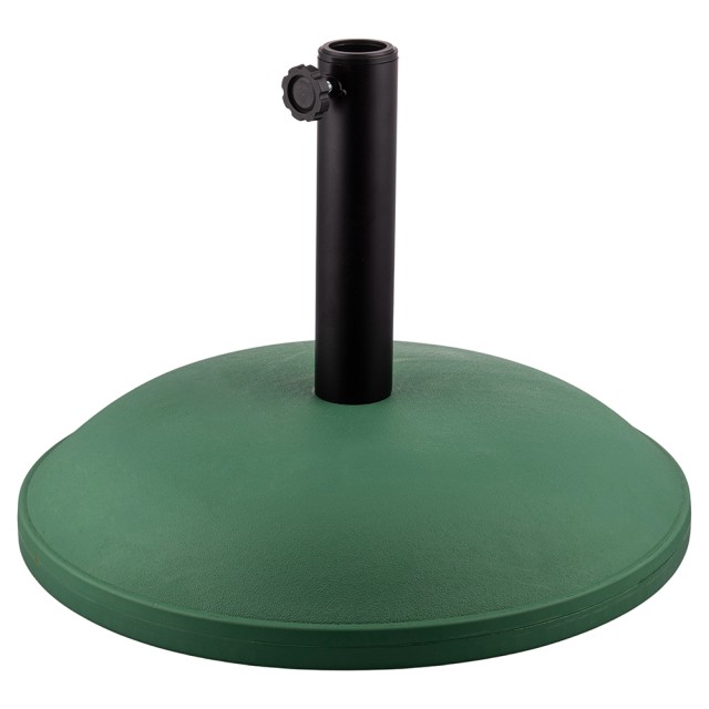 Galileo Βάση για ομπρέλα σε σίδερο και τσιμέντο 25 κιλά σκούρο πράσινο Est 5910585