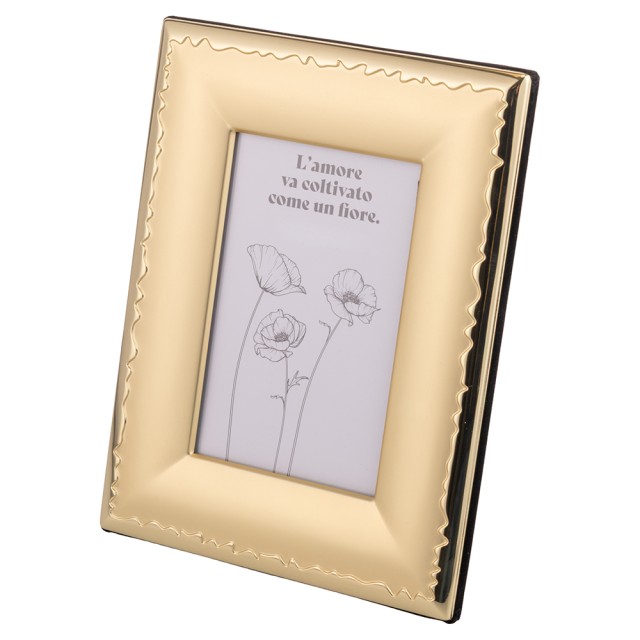 Galileo Επιτραπέζια κορνίζα διακοσμητική με χώρο για φωτογραφία 20x25 εκ. χρυσό Sibilla 5917624