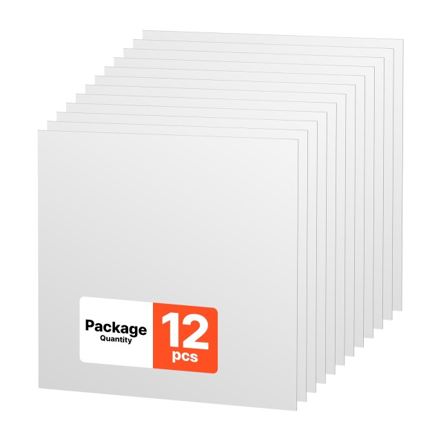 VEVOR Πλακίδια Οροφής PVC 605x605mm Λευκά 12τμχ. PVCFPB2424IN46B4E001V0