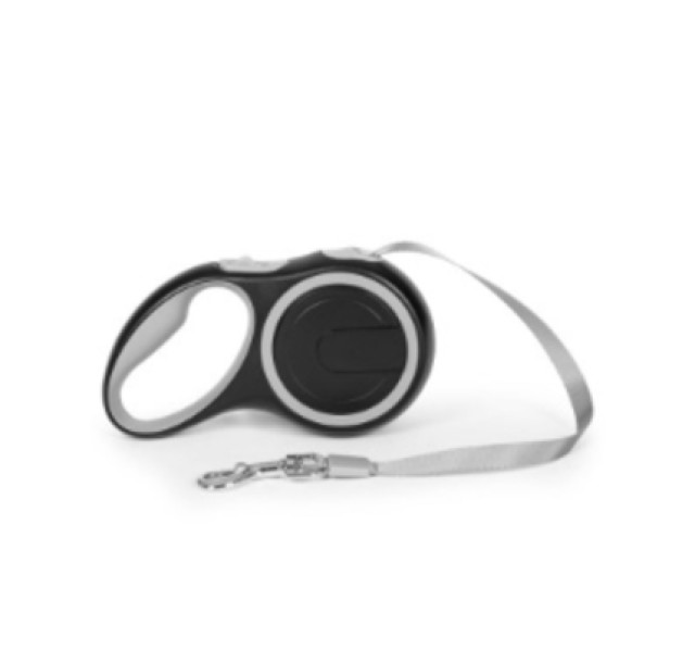 Petsi Αυτόματο Λουρί  3m για Σκύλους ή Γάτες με Μηχανισμό Κλειδώματος TR-1036 BG BLACK