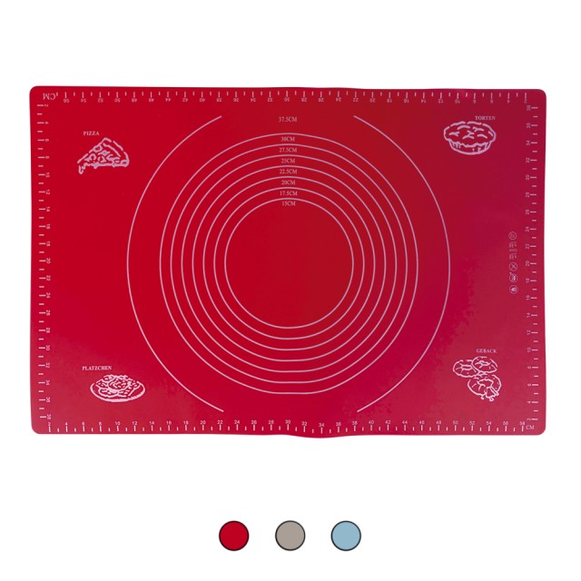 Galileo Επιφάνεια ζυμώματος 60x40 cm από σιλικόνη SChef 5907562 Τυχαία Επιλογή Χρωμάτων