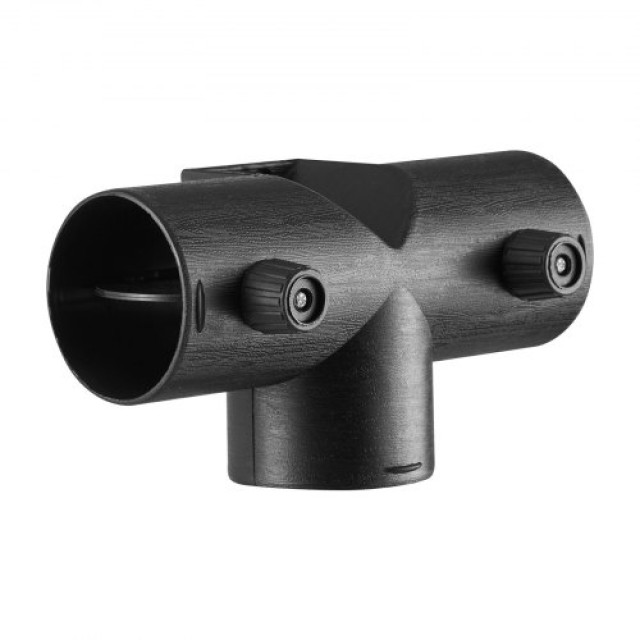 VEVOR Σύνδεσμος Θερμαντήρα Πετρελαίου 59mm Τριπλός Αεραγωγός με 2 Περιστρεφόμενες Βαλβίδες 90°, Μαύρος Σύνδεσμος για Θερμαντήρες 2KW QGPJCFGLJQSTFBTXH001V0