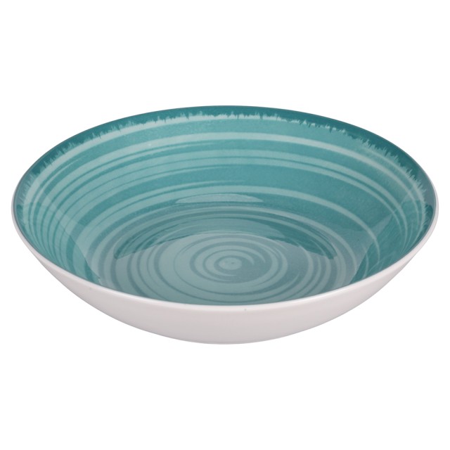 Villa DEste  Σετ 6τμχ Ρηχό πιάτο πορσελάνης 20 εκ Baita Acqua 5922975