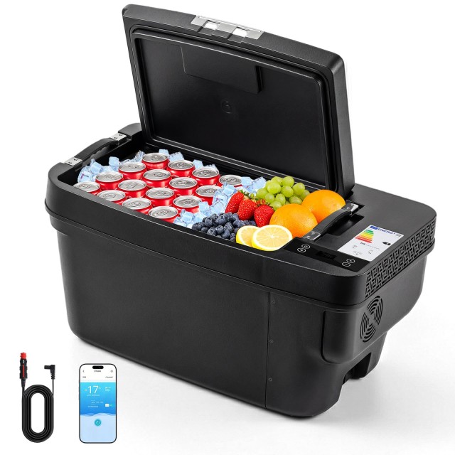 VEVOR  Φορητό Ψυγείο-Καταψύκτης 35L για Tesla Model Y, 12/24V DC, με Έλεγχο μέσω App ZCZYCZBX35LD2RTG9001V9