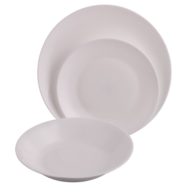 Galileo Σετ πιάτων 18 τεμαχίων από οπαλίνα 6 θέσεων Oslo Sibilla 5921576