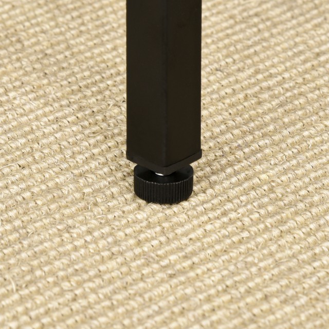 Σετ τραπεζιού HOMCOM με 4 σκαμπό βιομηχανικού στυλ σε μέταλλο και ξύλο, ανοιχτό δρυ 835-337V00ND