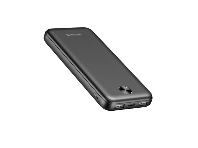 SWISSTEN Φορητός Φορτιστής 1000 mAh Worx Pro, Μαύρος 8595217490642