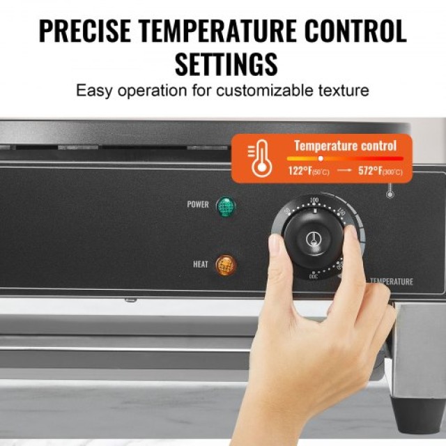 VEVOR  16 Ηλεκτρική Κρεπιέρα Επαγγελματική 1700W Αντικολλητική SYJBJDP1ZF00VCJDUV2