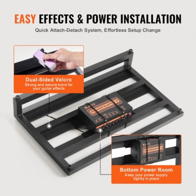 Πεταλιέρα Κιθάρας VEVOR 20 x 11 Αλουμινίου με Τσάντα Μεταφοράς BDDJTTBJDHLHXA759V0