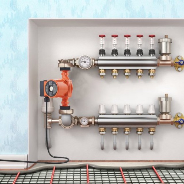 VEVOR  Αντλία Κυκλοφορίας Ζεστού Νερού 220V 92W, 60 L/min, 6m, 1-1/2, 2°C-110°C, Χαμηλού Θορύβου LWKBZPBB6M605Q93VV2