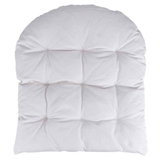 Galileo Μαξιλάρι καρέκλας 50x46 εκ με γέμισμα και αδιάβροχη επεξεργασία σε χρώμα εκρού Pach Est 5914893