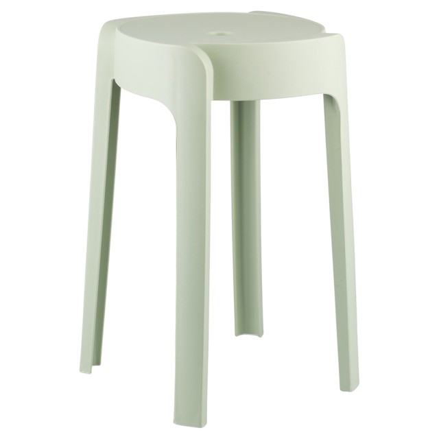 Galileo Πράσινο Στοιβαζόμενο Σκαμπό από Πλαστικό PP Twist Sibilla 2188858