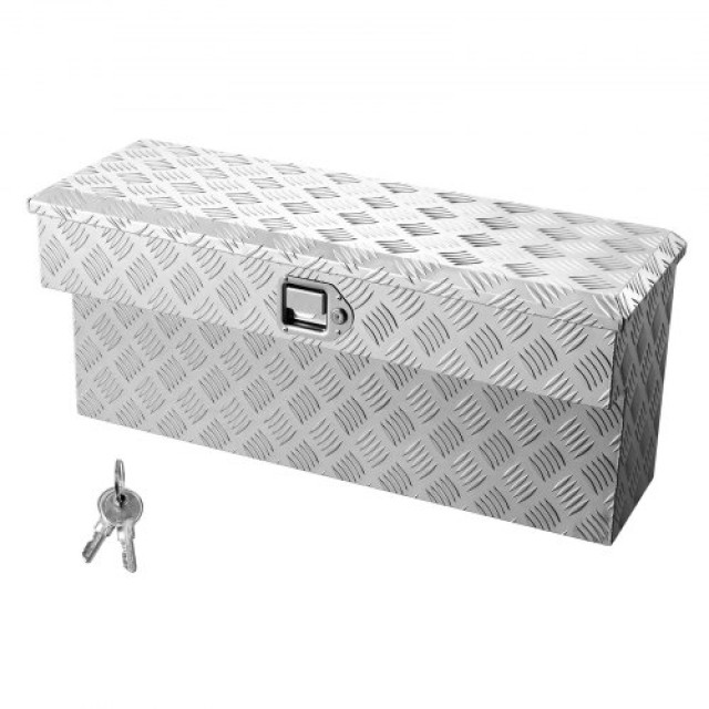 VEVOR Κουτί Εργαλείων Βαρέος Τύπου για Καρότσα Φορτηγού, Αλουμινίου με Αντιολισθητικό Σχέδιο, 864 x 305 x 390 mm CZGJX33INCHY6ZBO7001V0