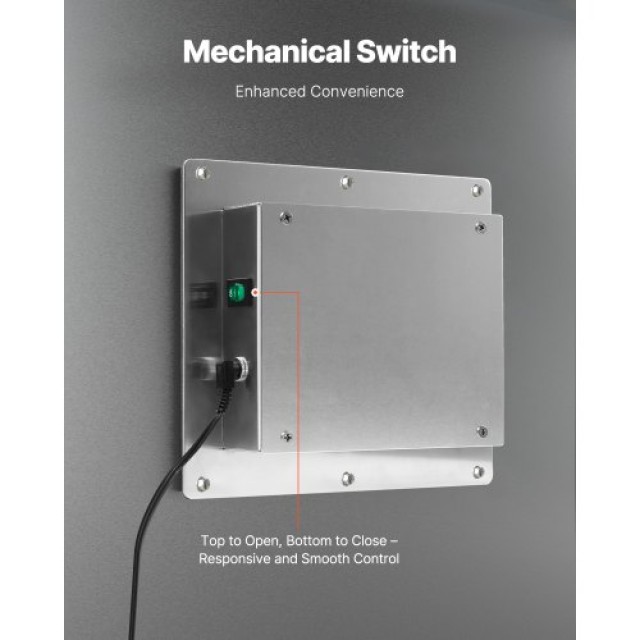 VEVOR Σύστημα Καθαρισμού Αέρα HVAC για Όλο το Σπίτι με Λάμπα 18W 9 ιντσών σε Αγωγό, Τεχνολογία Φωτοκαταλυτικής Οξείδωσης (PCO) DHYGDJHQ115WVQL7NV2