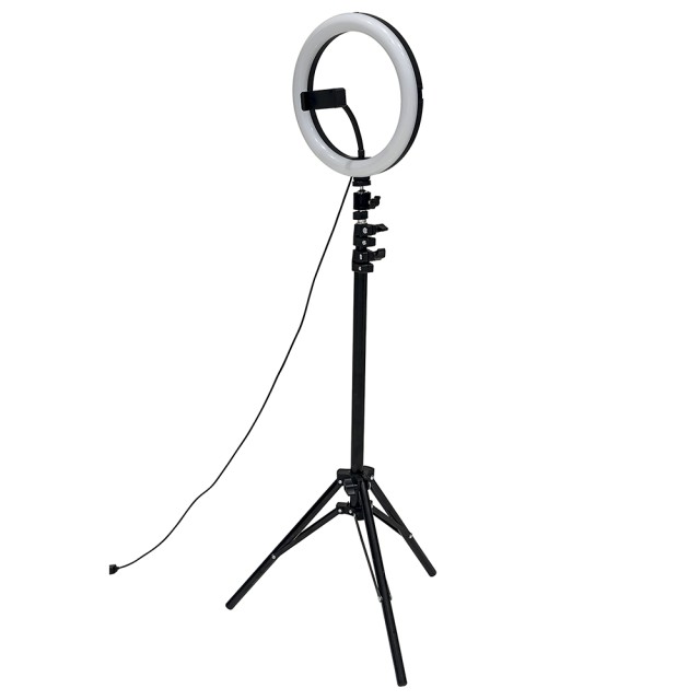 Kooper Λάμπα για selfie Ring Light 128 led με υποστήριξη για smartphone Kooper 5901717