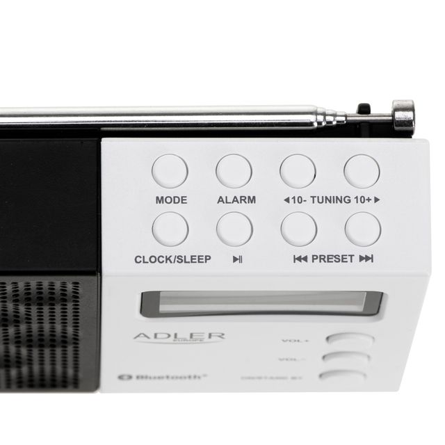 Adler Ψηφιακό Ραδιόφωνο FM με Bluetooth 5.0, USB/SD και Οθόνη LCD AD-1908